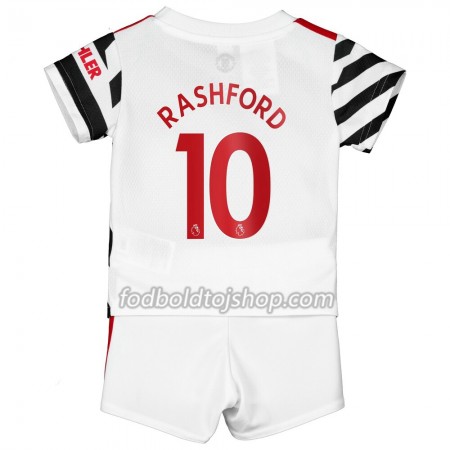 Manchester United Marcus Rashford 10 Børn 3. Fodboldsæt 2020-21 S/S (+ Korte bukser)